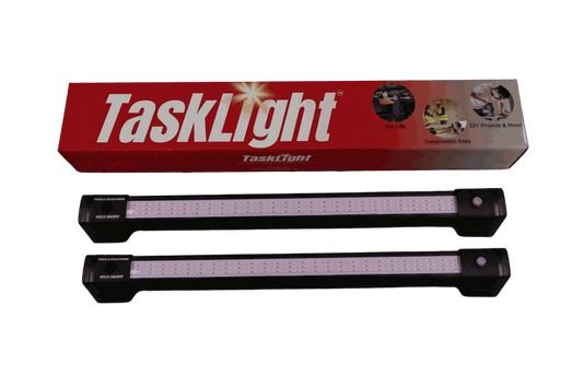 TaskLight rechargeable magnetic LED light bars set for automotive and workshop use