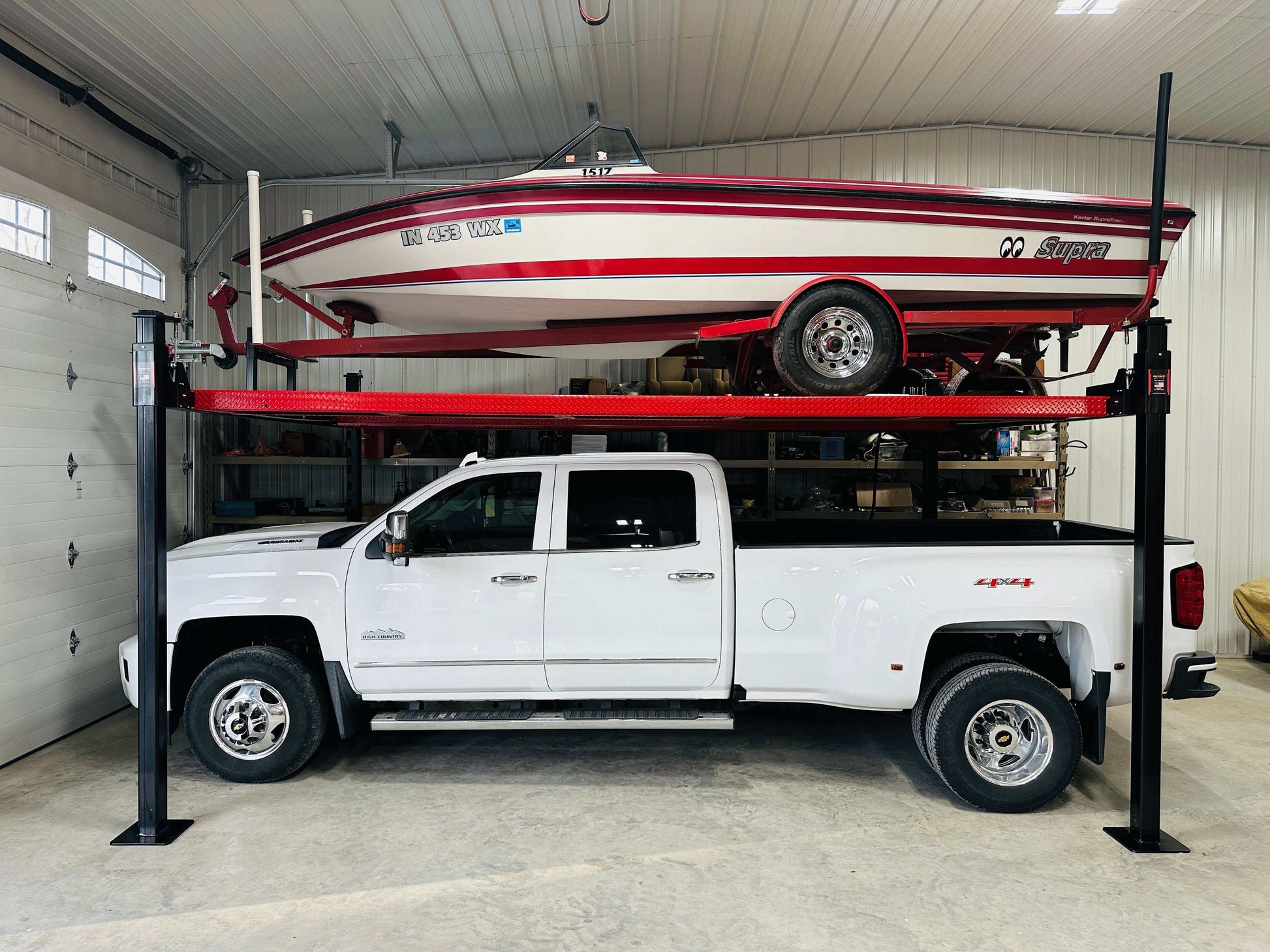 Backyard Buddy Multi-Lift | 8,000 LBS. 4-Post Lift