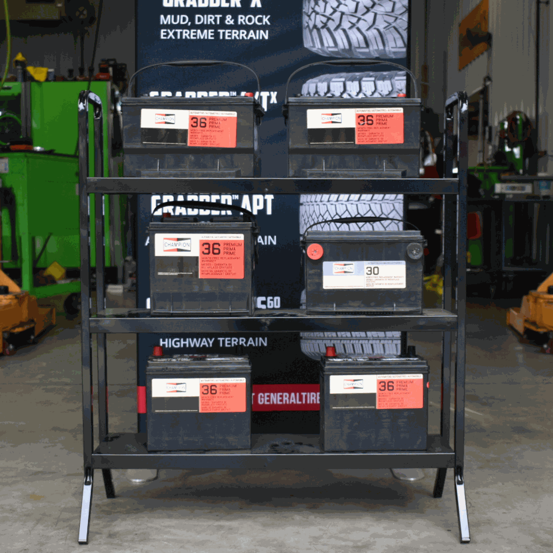 Slim 3 Tier Merchandiser Rack | Stationary
