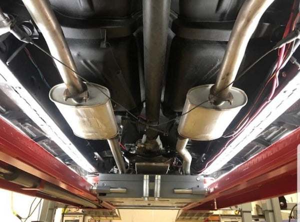 Universal 4 Post Lift Magnetic LED Lighting Strip System