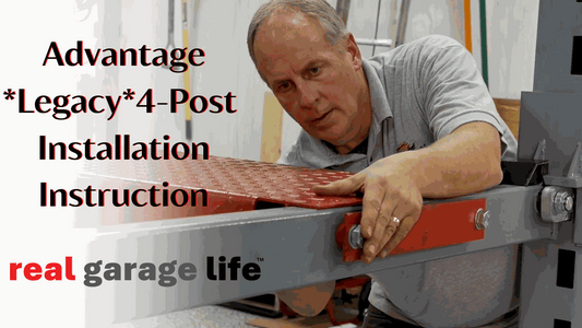 Advantage *Legacy* 4 Post Installation Instruction