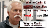 Wayne Carini & Advantage Lifts: Quality • Safety • Strength