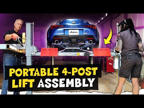 Faye Hadley: Advantage 4-Post Lift: Step-By-Step Assembly, Features, & Benefits!! Plus: Tony's pro tips!