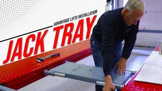 Advantage Lift Accessories Jack Tray video player display