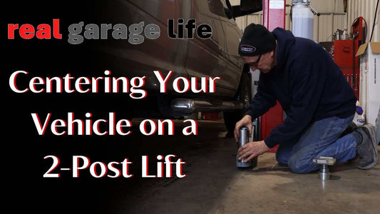 Centering Your Vehicle on a 2-Post Lift