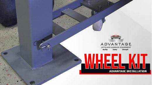 Advantage Lift Accessories wheel kit installation video screenshot