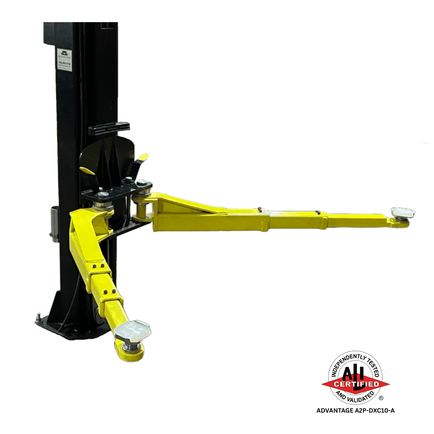 Advantage A2P-DXC10-A - Asymmetric | 10,000 LB 2 Post Lift