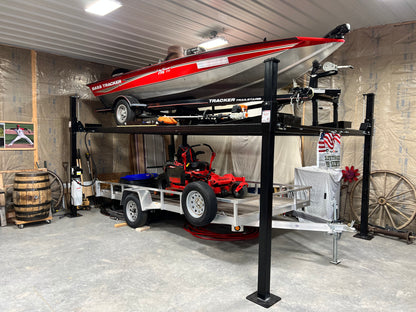 Backyard Buddy Boat Trailer Lift (B-4P8BT) | 8,000 LBS. 4-Post Lift