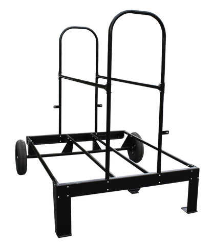 3 Tier Tire Storage Rack | Heavy-Duty Metal | Moveable Tire Stand