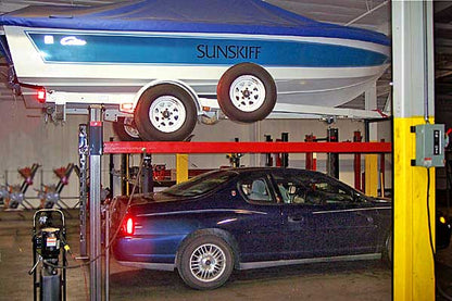 Backyard Buddy Boat Trailer Lift (B-4P8BT) | 8,000 LBS. 4-Post Lift